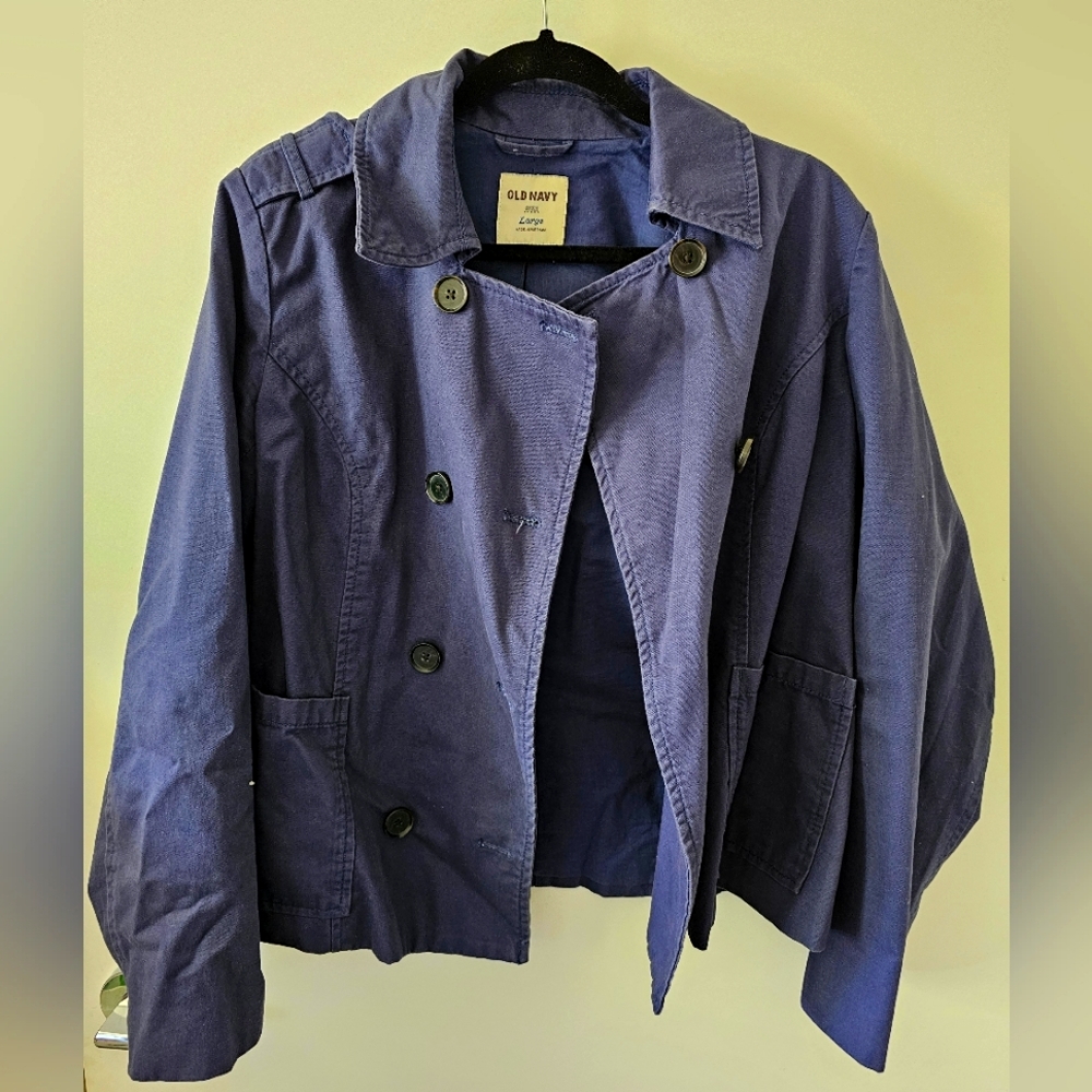 Lightweight peacoat size L